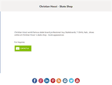 Tablet Screenshot of christianhosoi.com